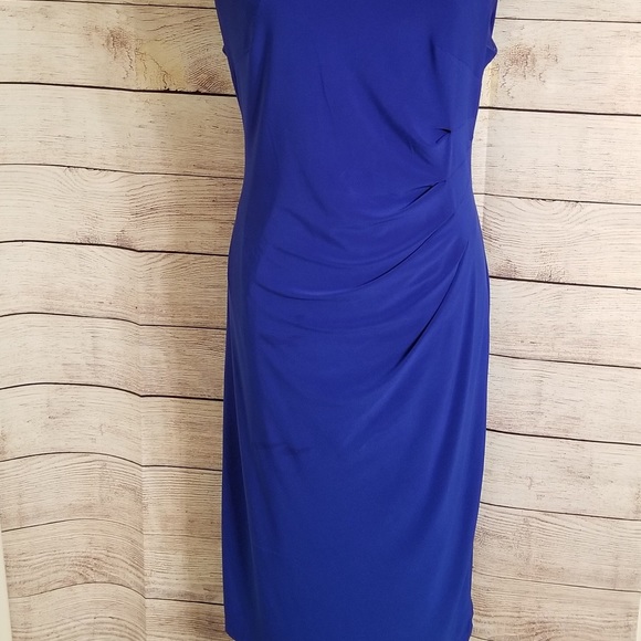 Royal Blue Bodycon Dress - Picture 2 of 3